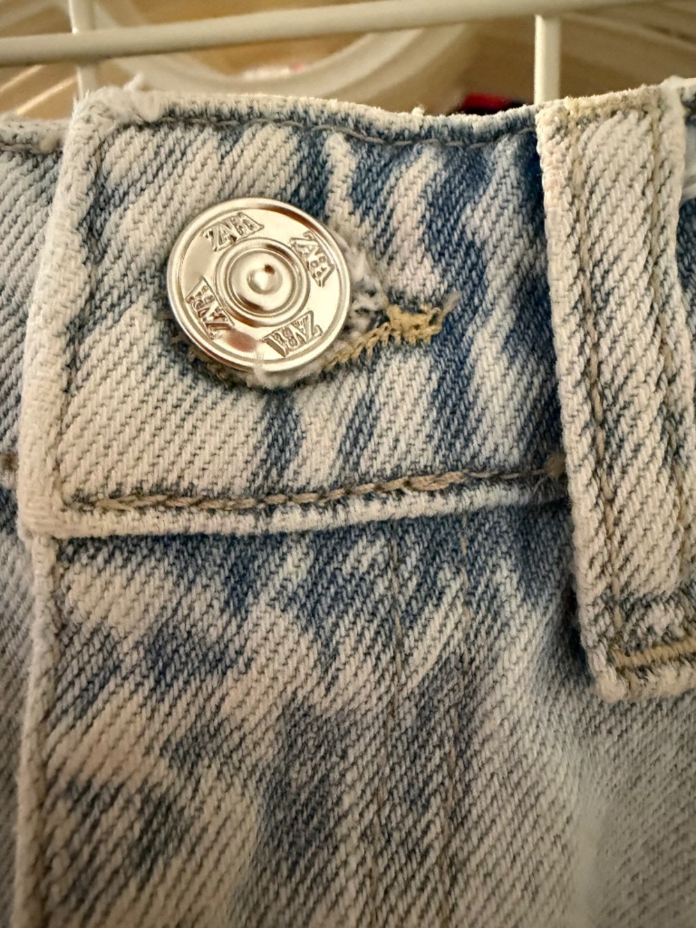 Zara denim long skirt - Picture 4 of 7